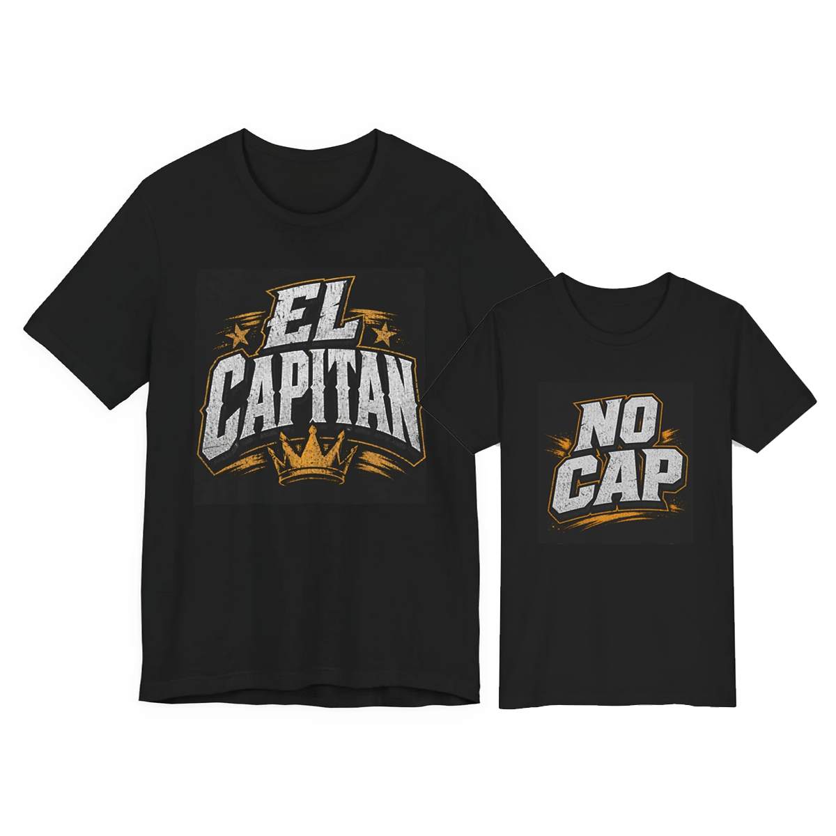 El Capitan – No Cap Matching Father-Child T-Shirt